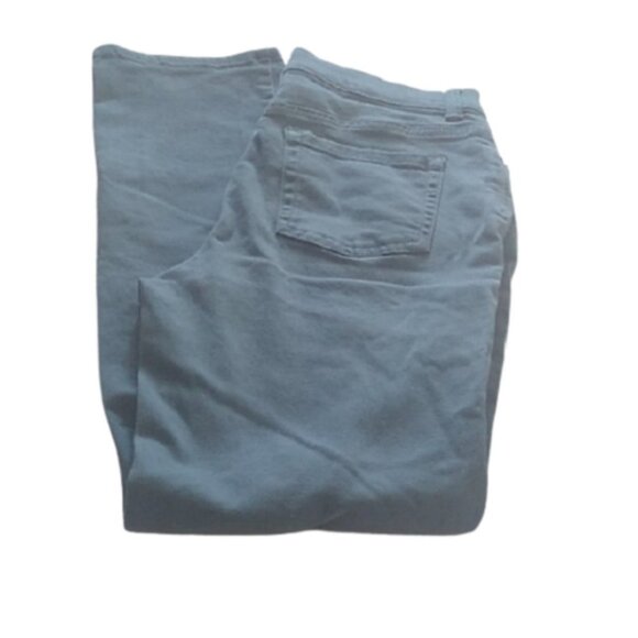 Gloria Vanderbilt Amanda High Rise Tapered Stretch Jeans, Rain Cloud, size 8 - Picture 1 of 7